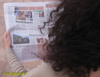 sul giornale