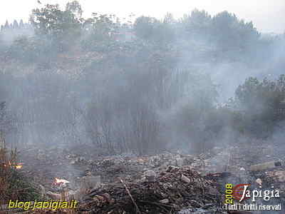 Fotorassegna: Incendio al Canalone