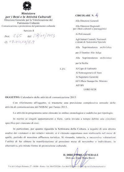 settimana della cultura