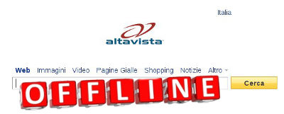 addio altavista stato bello averti conosciuto