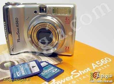la piccola canon a560
