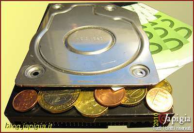 hard disk di oro
