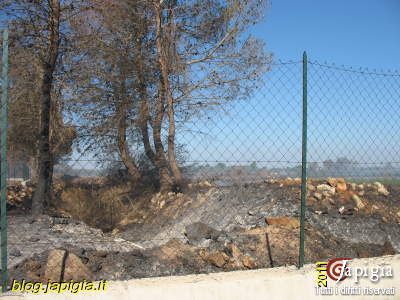 incendio a casarano