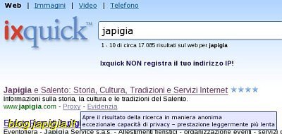 ixquick un motore di ricerca anonimo