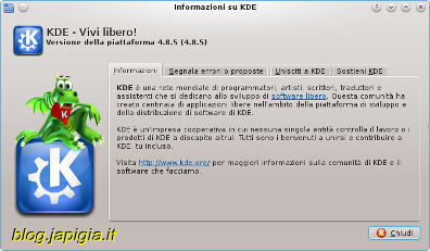 impostazioni kde4