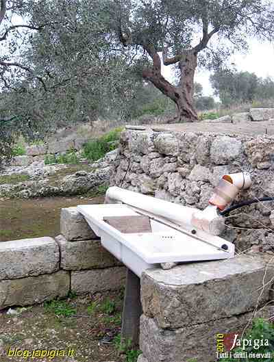 lavabo in campagna