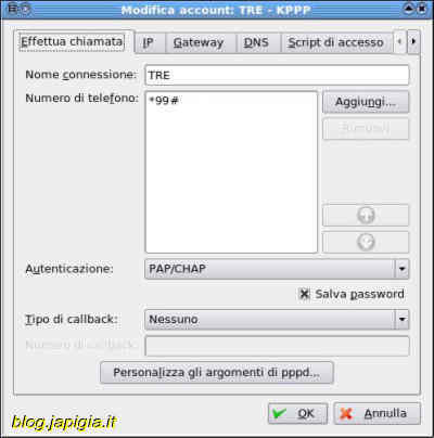 Nuovo account