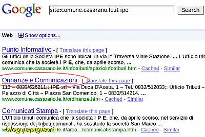orinanze e...comunicazioni orinanze e...comunicazioni