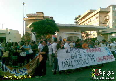 manifestazione ospedale casarano
