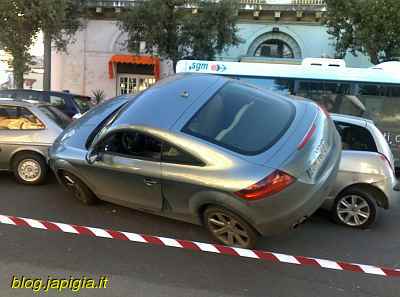 parcheggio incredibile