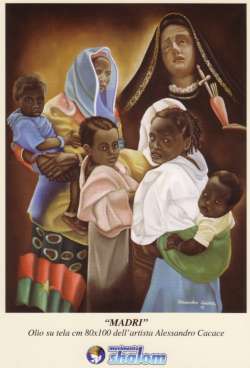 shalom cartolina per l'africa